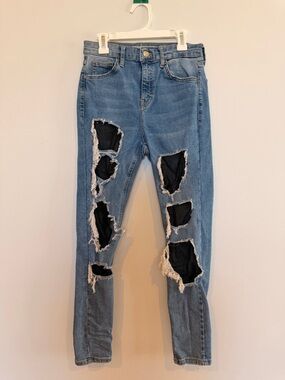 Topshop Jamie Light Blue Denim Jeans